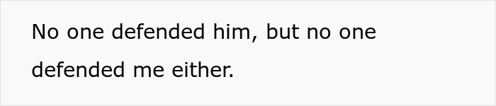 Text reading No one defended him, but no one defended me either, illustrating a woman’s clap back during Thanksgiving dinner. Text reading No one defended him, but no one defended me either, illustrating a woman’s clap back during Thanksgiving dinner.
