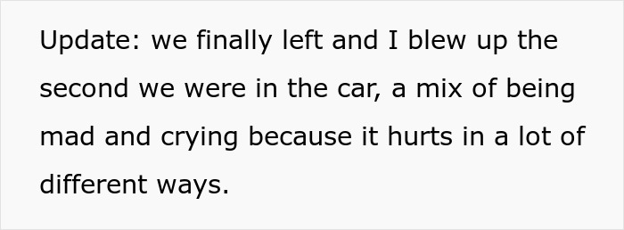 Text update describing emotional reaction after leaving, related to a shameless guy flirting while babysitting situation. Text update describing emotional reaction after leaving, related to a shameless guy flirting while babysitting situation.