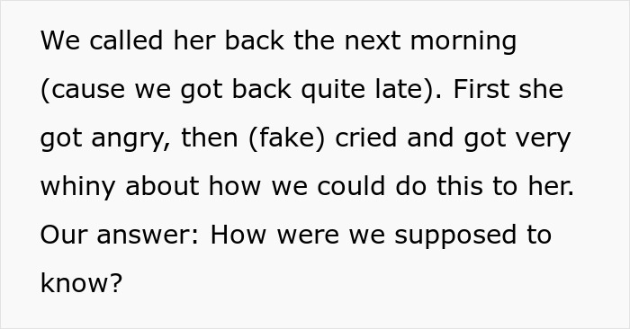 Text screenshot showing a conversation where women ruin MIL’s surprise by pretending they had no idea she was coming. Text screenshot showing a conversation where women ruin MIL’s surprise by pretending they had no idea she was coming.