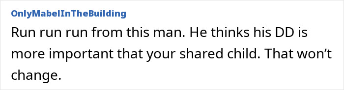 Comment expressing heartbreak as husband ditches wife and baby on Christmas to spend time with his other kid. Comment expressing heartbreak as husband ditches wife and baby on Christmas to spend time with his other kid.