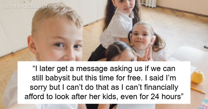 Mom Of 5 Expects Younger Sibling To Babysit For Free To Go Partying, Gets Mad As They Flatly Refuse