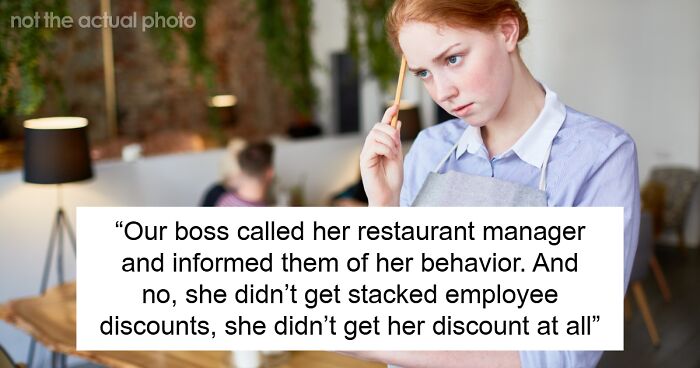 Entitled Waitress Forgets Her Manners While Dining Out, Staff Serve Her A Perfect Dish Of Revenge