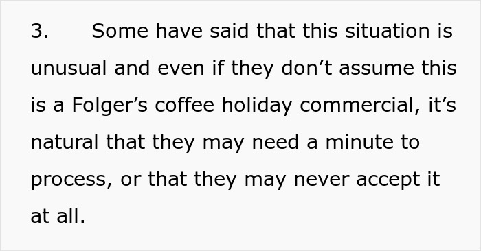 ALT text: Woman rethinks her engagement after fiancé’s lie about family is exposed during holiday dinner conversation