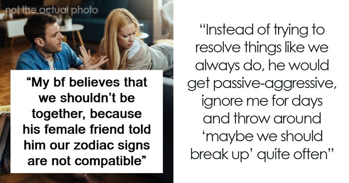 Woman Kicks Out BF Who Got Brainwashed By Astrology-Obsessed Female Friend And Cheated On Her