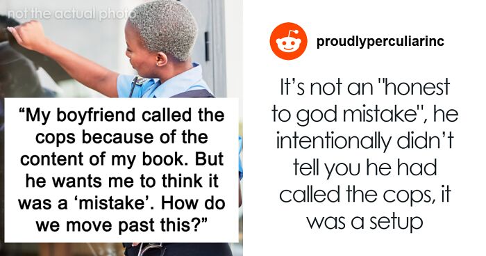 Man Can’t Handle How Grotesque And Horrifying GF’s Book Is, Calls The Police On Her