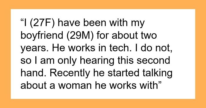 BF In Tears Over Misogyny Female Colleague Faces, Jealous GF Finds It “Uncomfortable”