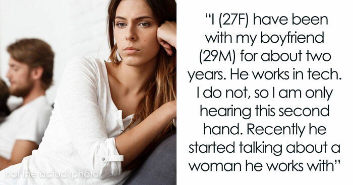BF In Tears Over Misogyny Female Colleague Faces, Jealous GF Finds It “Uncomfortable”