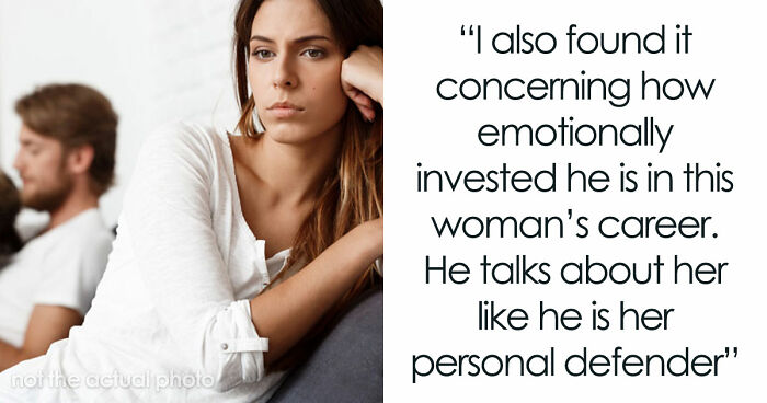 BF In Tears Over Misogyny Female Colleague Faces, Jealous GF Finds It “Uncomfortable”