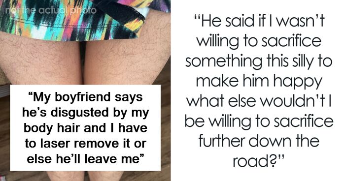 “It Disgusts Him To Look At It”: BF Demands GF Laser Off All Body Hair, Gets Destroyed Online