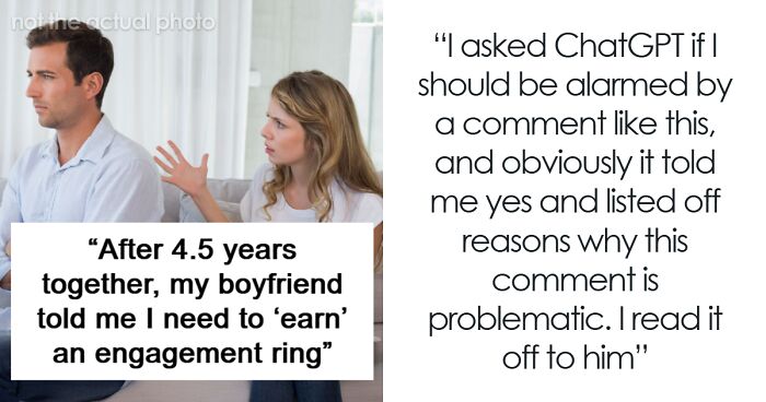 Man Tells Girlfriend She Must “Earn” An Engagement Ring After 4.5 Years Together, Drama Ensues