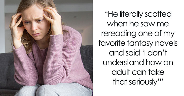Woman Confused Why BF Is Suddenly So Disgusted That She Consumes Fiction