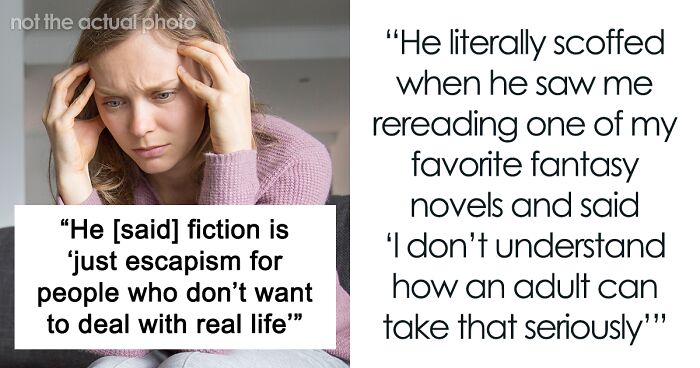 Man Shames Girlfriend For Loving Fiction, Calls It Make-Believe That’s Lowering Her IQ