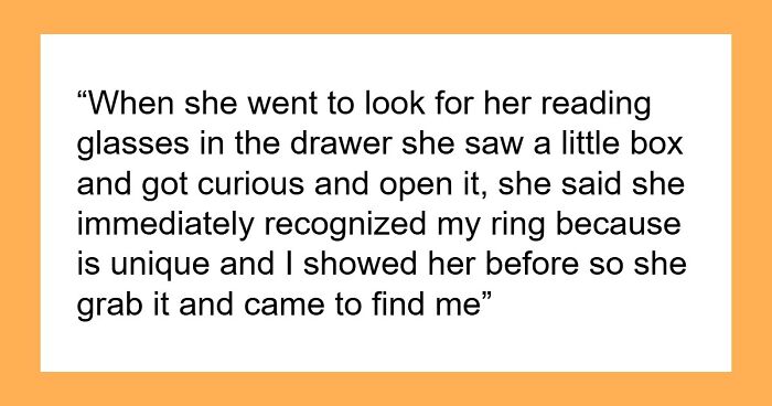 Jealous Man Steals Fiancée’s First Wedding Ring And Hides It, She Ends Relationship Immediately