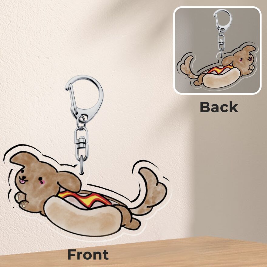 Cute Animal Acrylic Charms