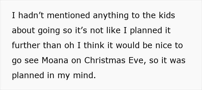 Woman planning outing with husband at work, thinking about a surprise Christmas Eve trip to see Moana with the kids. Woman planning outing with husband at work, thinking about a surprise Christmas Eve trip to see Moana with the kids.