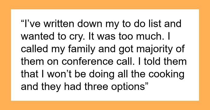 Host Draws The Line On Christmas Dinner After 30 Guests Expect A Full Feast But Bring Nothing