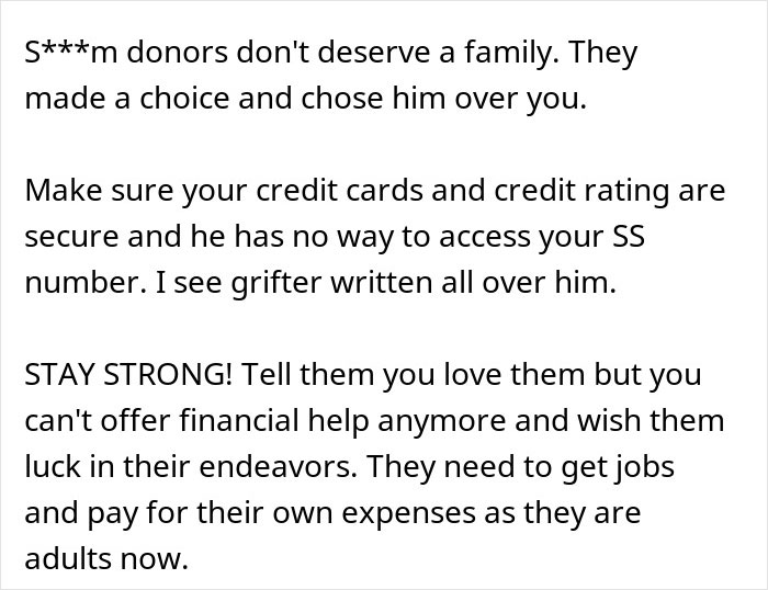 Text conversation showing advice on dealing with siblings after a guy kicks them out for revealing a planned surprise. Text conversation showing advice on dealing with siblings after a guy kicks them out for revealing a planned surprise.