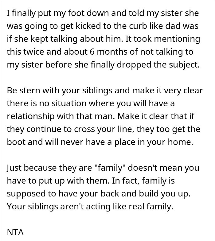Text about a guy kicking siblings out after they share a surprise plan, emphasizing setting boundaries with family. Text about a guy kicking siblings out after they share a surprise plan, emphasizing setting boundaries with family.