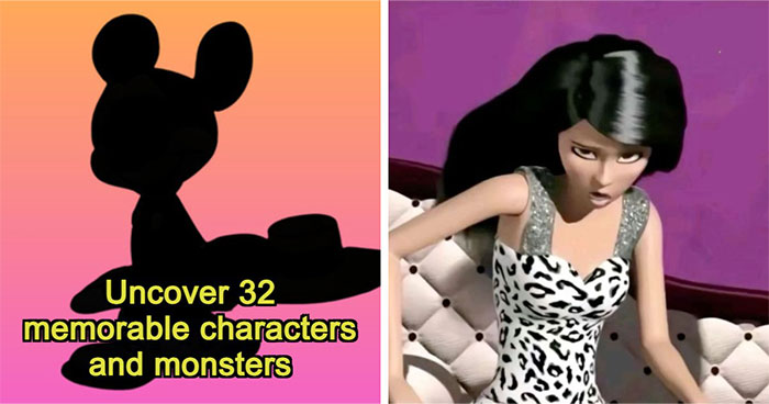 “How Sharp Are Your Eyes And Mind?”: Name These 32 Characters From Their Silhouettes Only