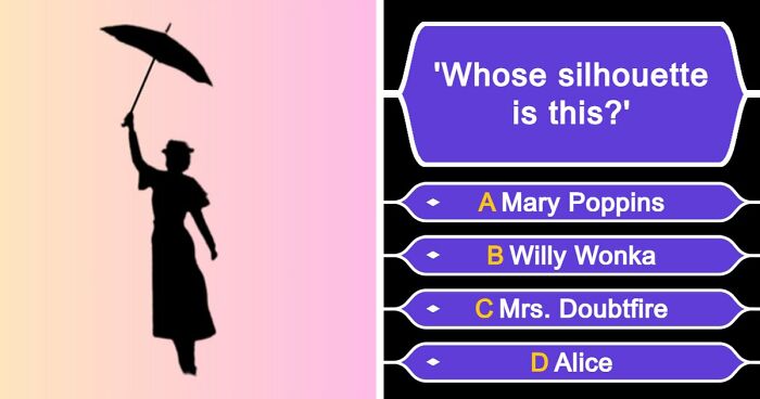 Prove You Can Recognize These 32 Famous Characters By Just Their Silhouettes