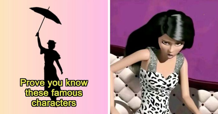 Prove You Can Recognize These 32 Famous Characters By Just Their Silhouettes