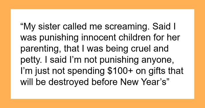 “Kids Will Be Kids”: Mom’s Gentle Parenting Sparks Christmas Drama As Aunt Is Done With Their Chaos