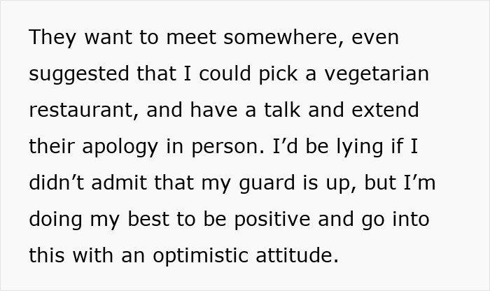 Family reacting with shock around a Christmas dinner table after discovering no ham was prepared by the vegetarian host. Family reacting with shock around a Christmas dinner table after discovering no ham was prepared by the vegetarian host.