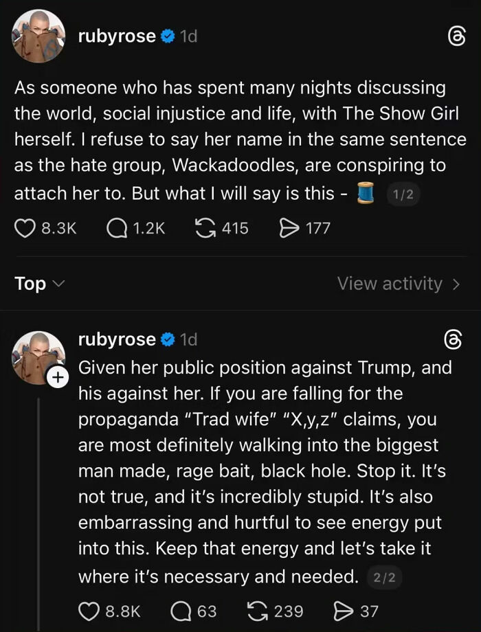 Social media post debunking conspiracy claims about Taylor Swift using coded white-nationalist messages. Social media post debunking conspiracy claims about Taylor Swift using coded white-nationalist messages.