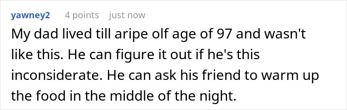 Grandpa gently waking up granddaughter to make food, showing care and warmth in a cozy home setting.