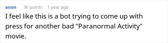 Comment on forum discussing wife’s unexplained back scratches and husband’s trust issues about installing home CCTV. Comment on forum discussing wife’s unexplained back scratches and husband’s trust issues about installing home CCTV.