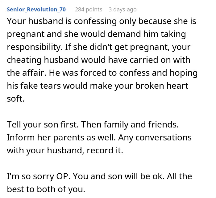 Man confused if affair partner’s baby is his child or grandchild, as she’s his son’s recent ex. Man confused if affair partner’s baby is his child or grandchild, as she’s his son’s recent ex.