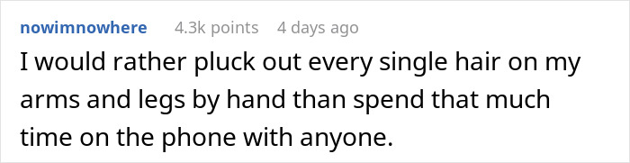 Comment expressing strong frustration with phone dependence affecting personal relationships and family time. Comment expressing strong frustration with phone dependence affecting personal relationships and family time.