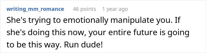 Commenter warns man about emotional manipulation by his girlfriend as he wonders if his relationship is doomed over career lies pressure.