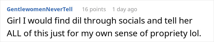 Text post from user GentelwomenNeverTell discussing a mother-in-law’s plan to make bride look ugly in wedding illustration backfiring when artist catches on.