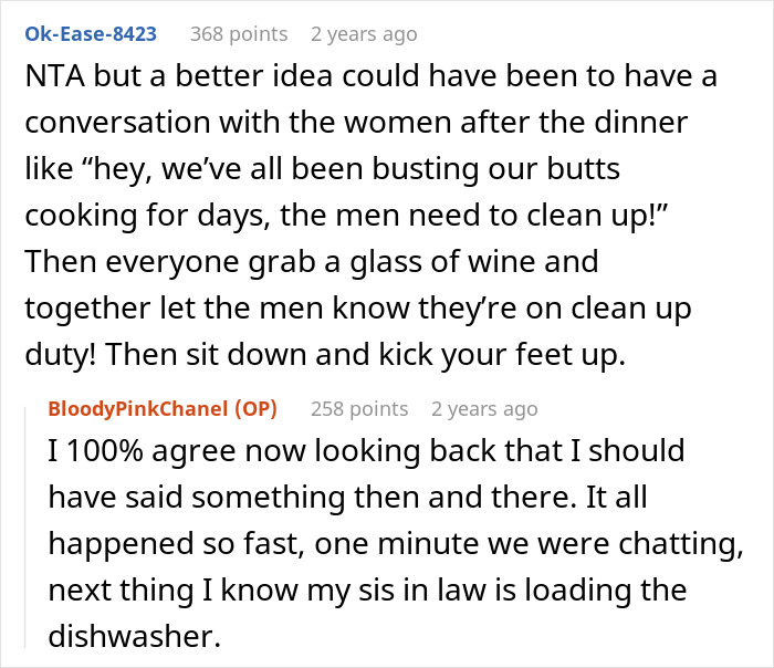 Text conversation about hubby backing out of deal to help clean up after Thanksgiving meal and wife calling him out on it. Text conversation about hubby backing out of deal to help clean up after Thanksgiving meal and wife calling him out on it.