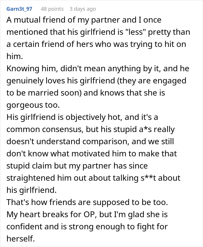 Screenshot of a social media post discussing secret texts and concerns about fiancé’s complaints about appearance. Screenshot of a social media post discussing secret texts and concerns about fiancé’s complaints about appearance.