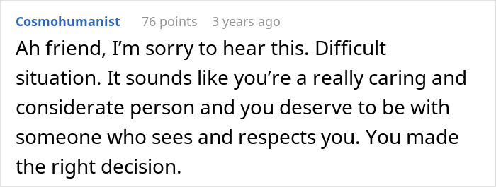 Comment expressing sympathy and support for someone dealing with a difficult relationship situation involving a shameless guy flirting. Comment expressing sympathy and support for someone dealing with a difficult relationship situation involving a shameless guy flirting.