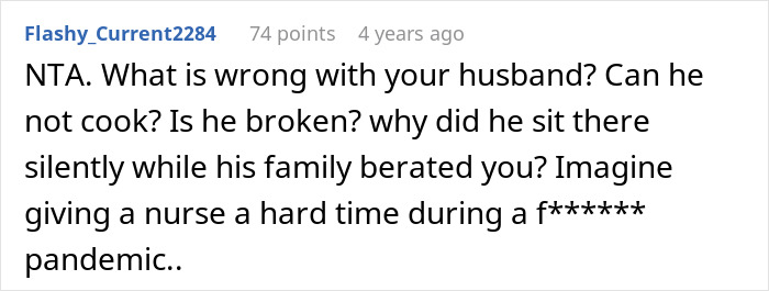 Screenshot of a Reddit comment discussing a woman reheating pizza leftovers for her MIL who showed up unannounced at Christmas. Screenshot of a Reddit comment discussing a woman reheating pizza leftovers for her MIL who showed up unannounced at Christmas.
