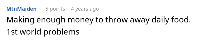 Upset woman watching boyfriend throwing away cooked lunches in a kitchen, expressing frustration and disappointment. Upset woman watching boyfriend throwing away cooked lunches in a kitchen, expressing frustration and disappointment.