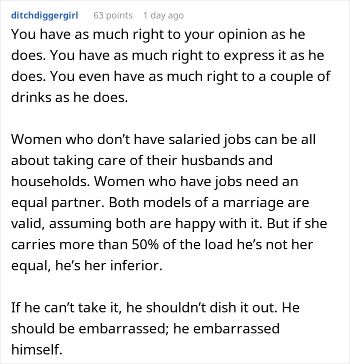 Text post discussing toxic man venting about traditional wives and reactions to his flawed logic in online debate. Text post discussing toxic man venting about traditional wives and reactions to his flawed logic in online debate.