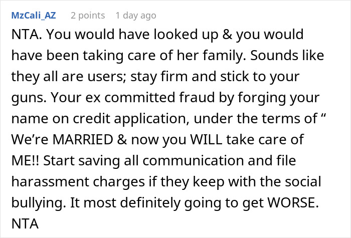 Reddit comment warning about a wife treating her husband like an ATM and causing the marriage to fall apart. Reddit comment warning about a wife treating her husband like an ATM and causing the marriage to fall apart.