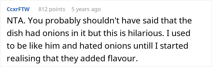 Picky 16YO Devours Cousin’s Quiche, Runs Crying To Mom After Learning It Had Onions In It Picky 16YO Devours Cousin’s Quiche, Runs Crying To Mom After Learning It Had Onions In It