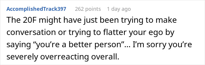 Comment discussing a woman bending over backwards for boyfriendâs son and his girlfriend, expressing disgust at their treatment. Comment discussing a woman bending over backwards for boyfriendâs son and his girlfriend, expressing disgust at their treatment.