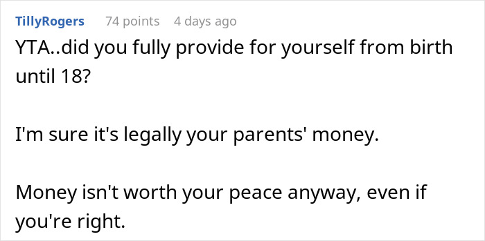 Online comment questioning a teen about $30k and a mom's vague answers, sparking debate over gratitude and money. Online comment questioning a teen about $30k and a mom's vague answers, sparking debate over gratitude and money.