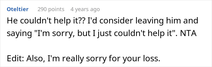 Screenshot of a Reddit comment discussing a guy recording wife’s private therapy sessions and her furious reaction. Screenshot of a Reddit comment discussing a guy recording wife’s private therapy sessions and her furious reaction.