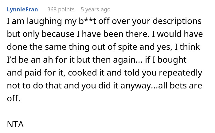 Commenter reacts to boyfriend salting entire pot of chili, prompting woman to rethink their relationship out of spite and frustration. Commenter reacts to boyfriend salting entire pot of chili, prompting woman to rethink their relationship out of spite and frustration.
