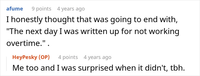 Screenshot of a Reddit comment thread discussing a manager forcing coffee shop worker to follow rules and its backfire. Screenshot of a Reddit comment thread discussing a manager forcing coffee shop worker to follow rules and its backfire.