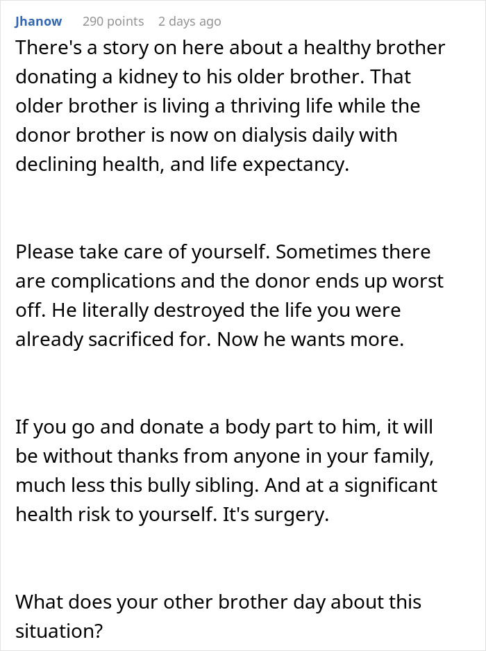 Alt text: Woman conceived as spare parts for her brother shares her story of sacrifice and finally saying no to further donations Alt text: Woman conceived as spare parts for her brother shares her story of sacrifice and finally saying no to further donations