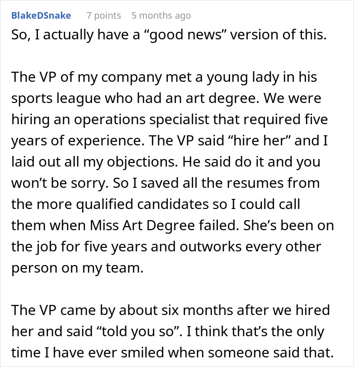 Alt text: VP insists to hire his crush for a specialist role, but she proves highly successful despite initial doubts. Alt text: VP insists to hire his crush for a specialist role, but she proves highly successful despite initial doubts.