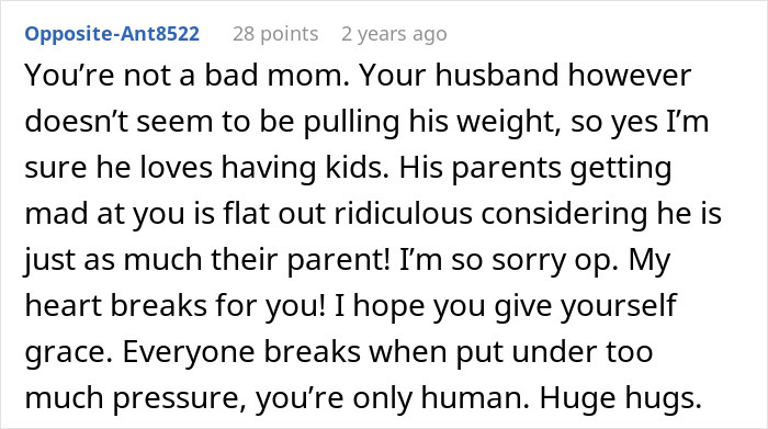Mom overwhelmed by her three kids on Christmas, seeking a moment alone and reflecting on parenting challenges.